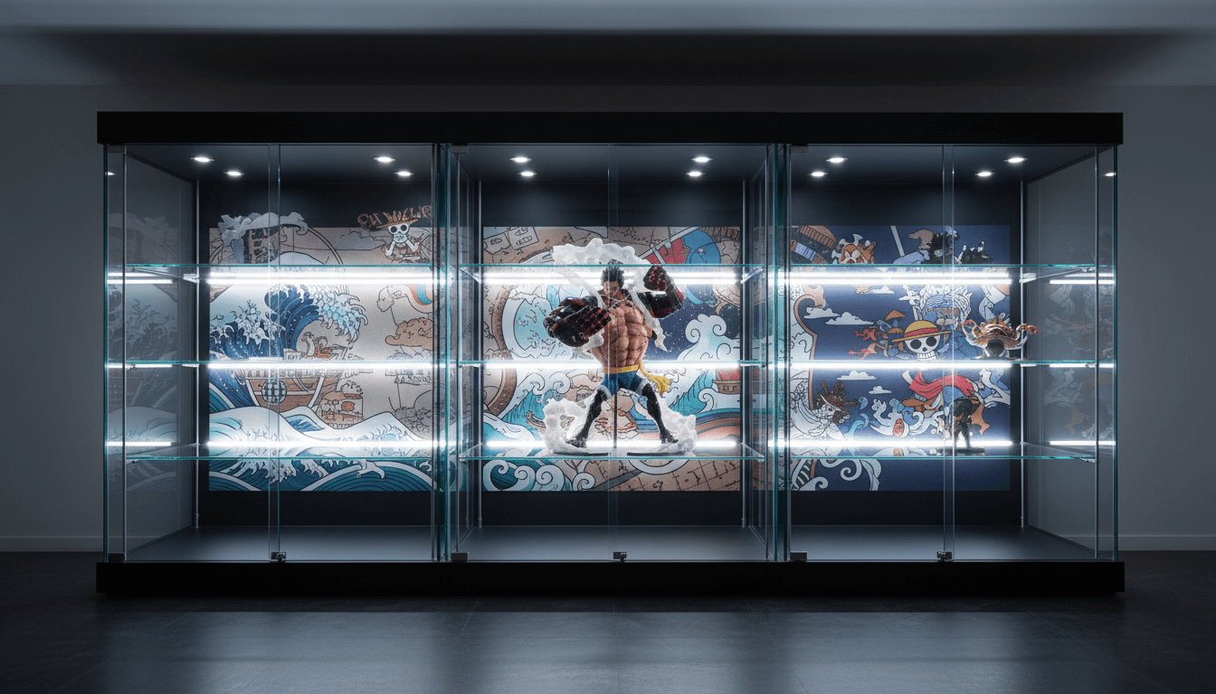 Luffy Gear 4 Boundman collectible display